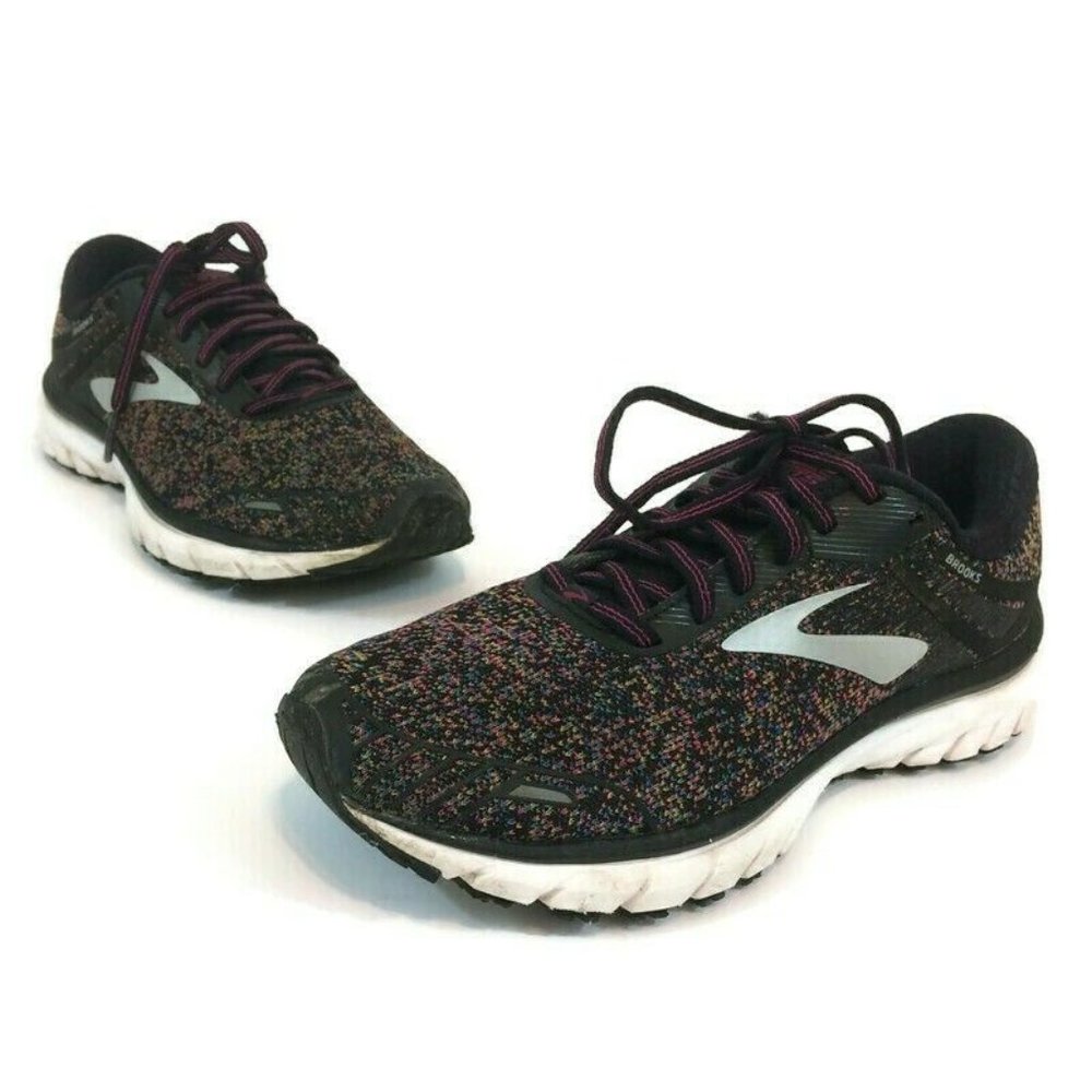 Brooks Womens Adrenaline GTS 18 Running Shoes Size 8 Multicolor 1202681B687